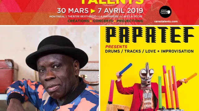 Kiala &The Afroblaster guest Fab Smith + Papatef aka Cyril Atef  ✫ Festival Rares Talents #8