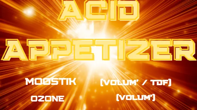 Acid appetizer