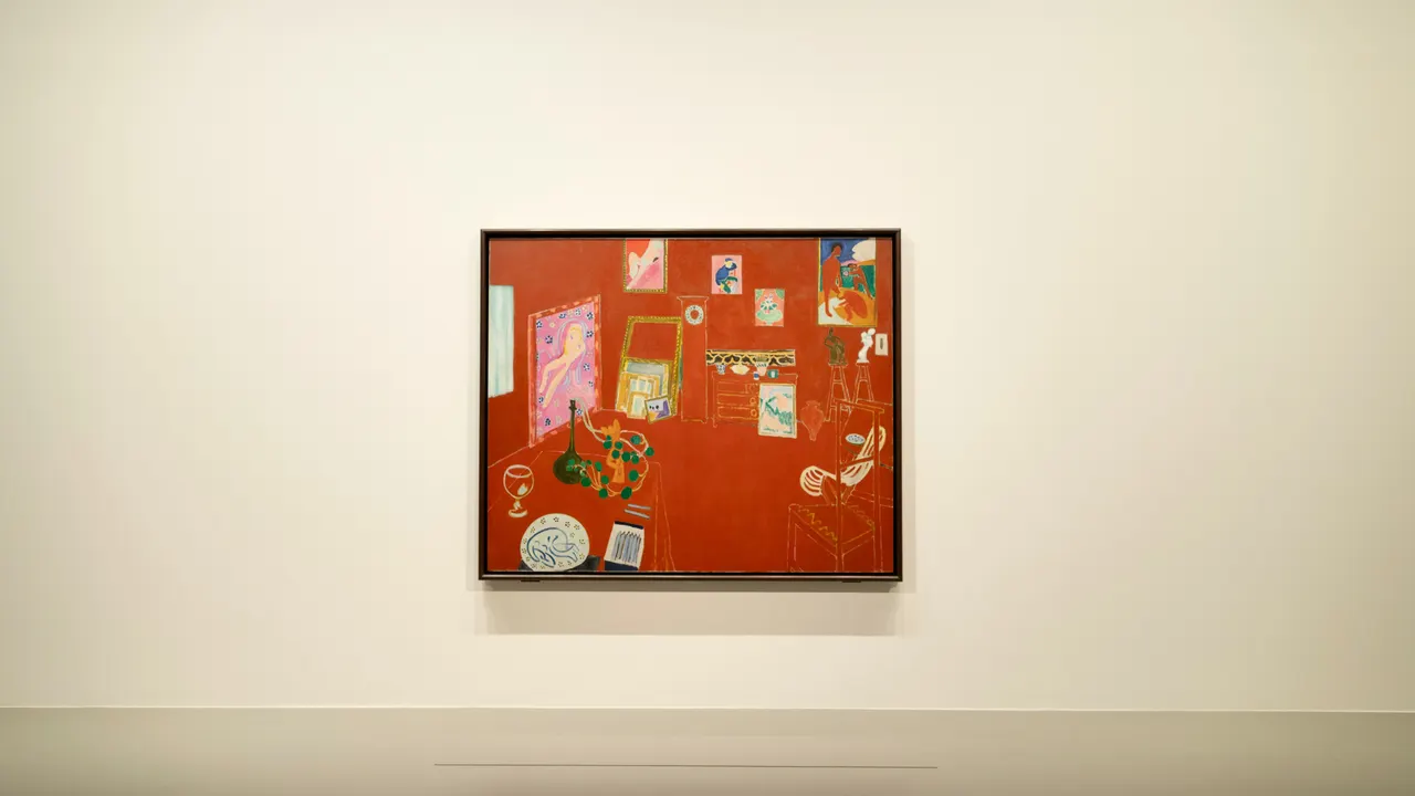 Matisse, L’Atelier rouge