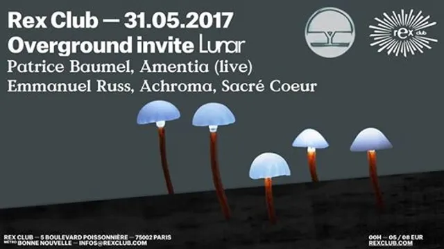 Overground w/ Patrice Bäumel, Amentia live, Emmanuel Russ vs Acroma, Sacré Coeur
