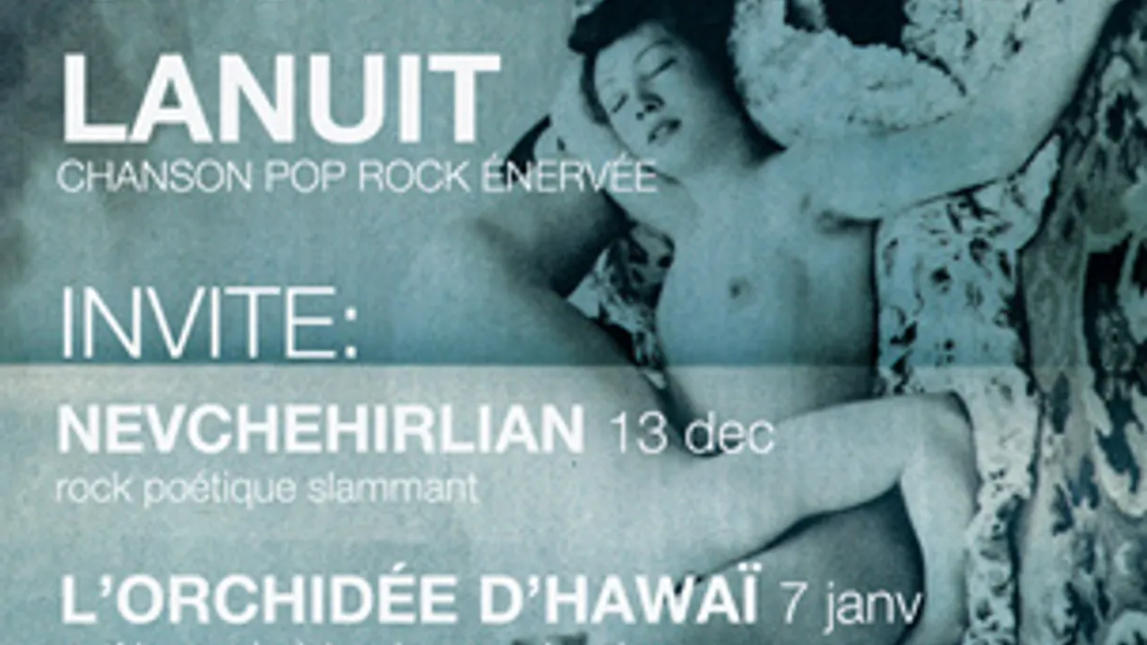 GASPARD LANUIT + L'ORCHIDÉE D'HAWAÏ @ L'INTERNATIO