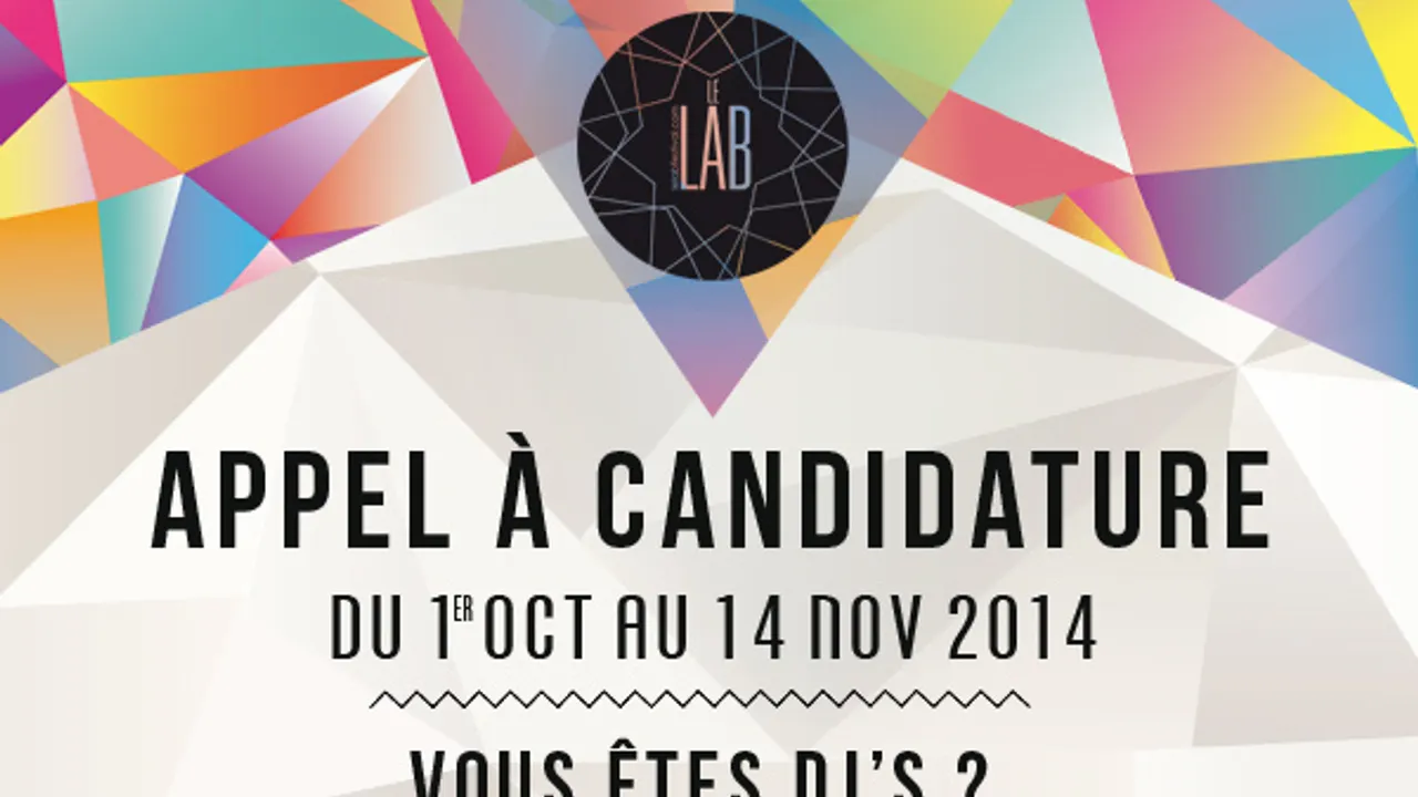 Le Lab Festival, 2ème édition - Appel à Candidature
