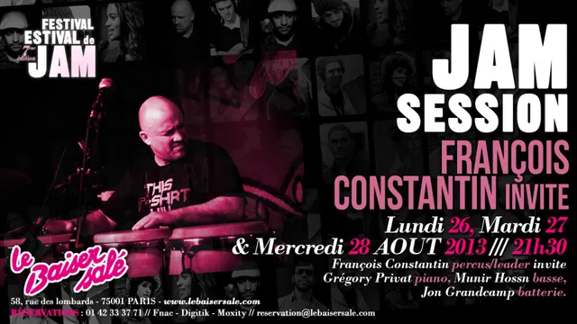Jam Session - François Constantin + guests