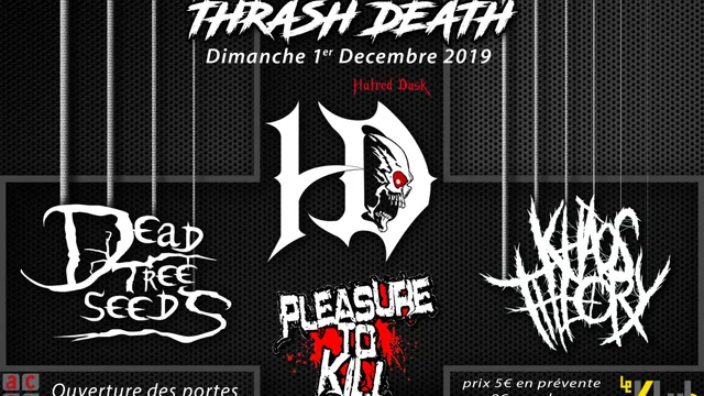 Soirée Thrash death