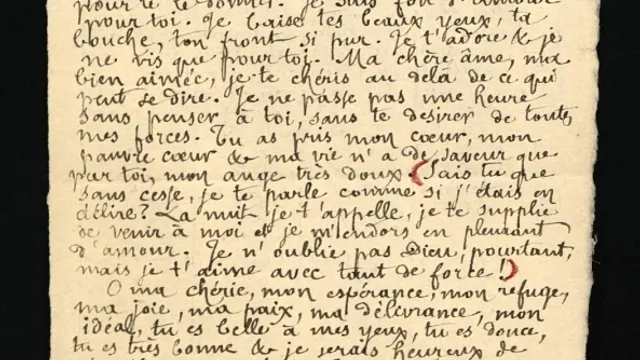 Exposition Je n’ai rien à te dire sinon que je t'aime - Correspondance Amoureuse