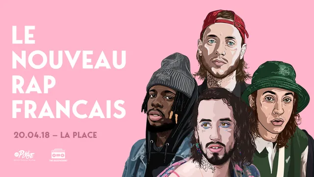 TBPZ Party #5 : Le Nouveau Rap Français • 20 avril • La Place