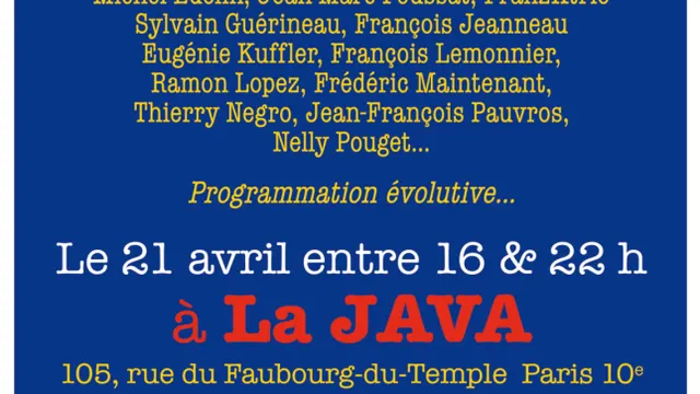 Jazz à La Java