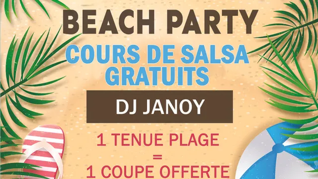 Soirée Beach Party au restaurant Cuba Compagnie