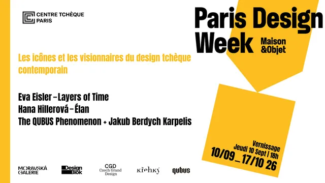 Paris Design Week : Eva Eisler, Hana Hillerová et the Qubus Phenomenon + Jakub Berdych Karpelis