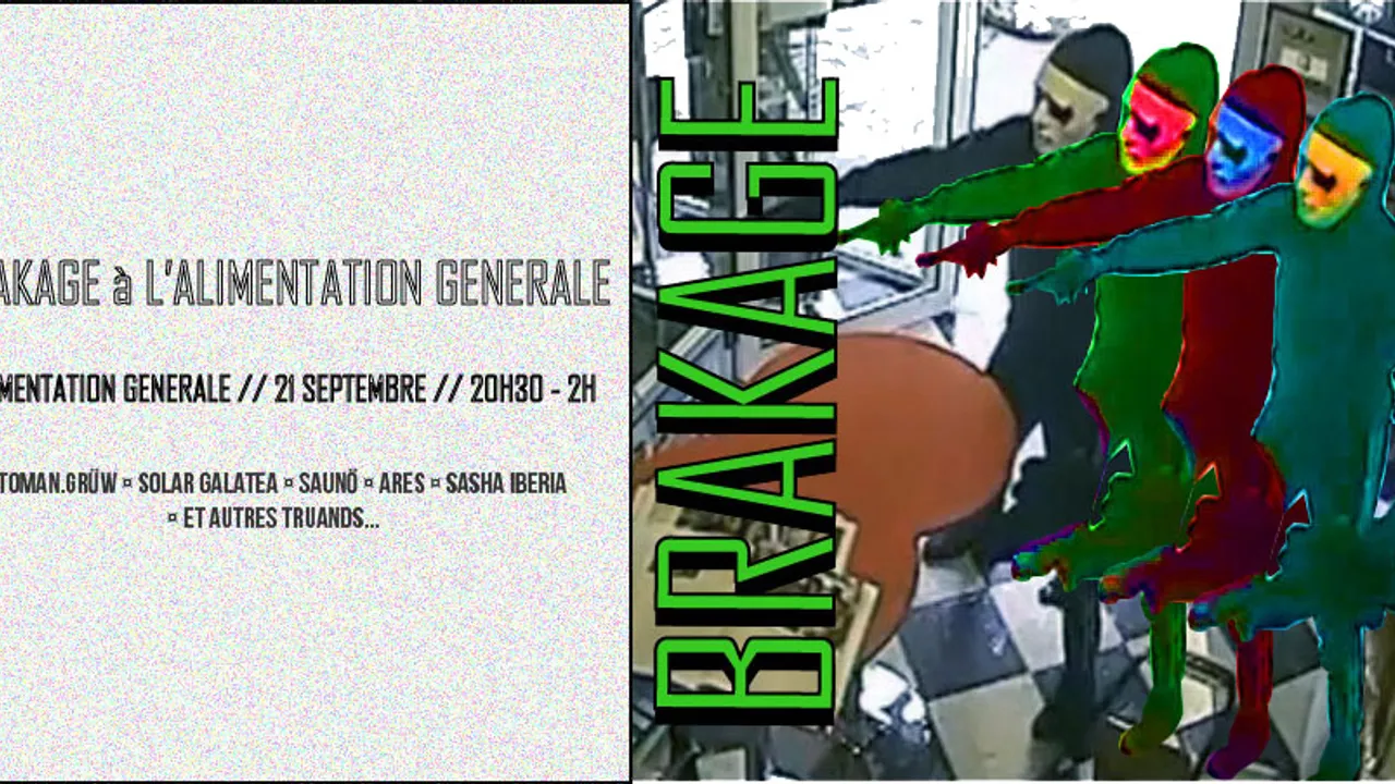Brakage à l'Alimentation Générale - launch party