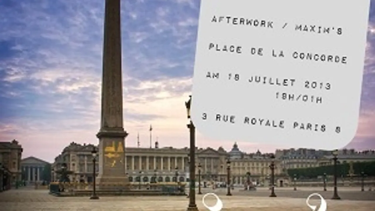 Afterwork au Maxim's