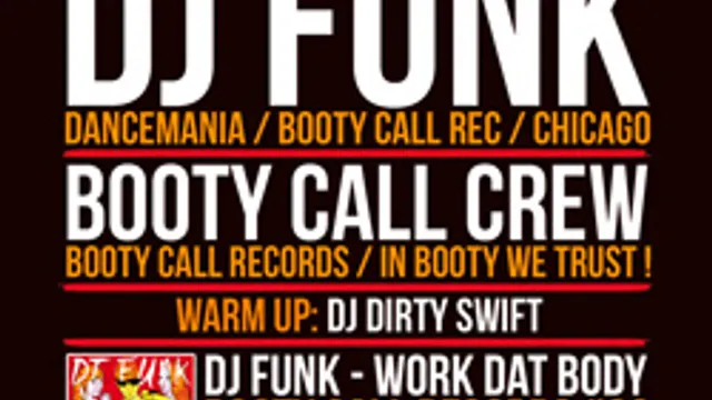 DJ FUNK RELEASE PARTY