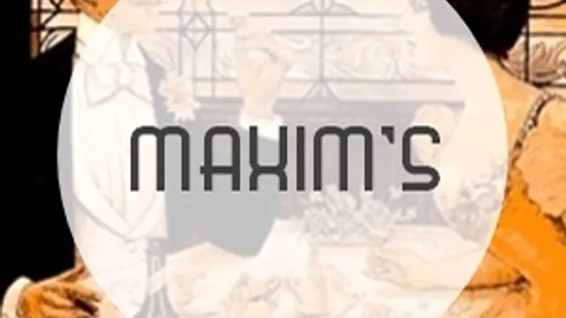 Afterwork chic au Maxim's