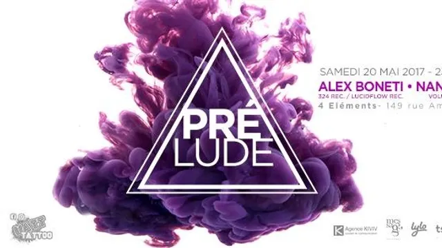 Prélude W/ Alex Boneti - nanOO & Moostik @ 4 elements