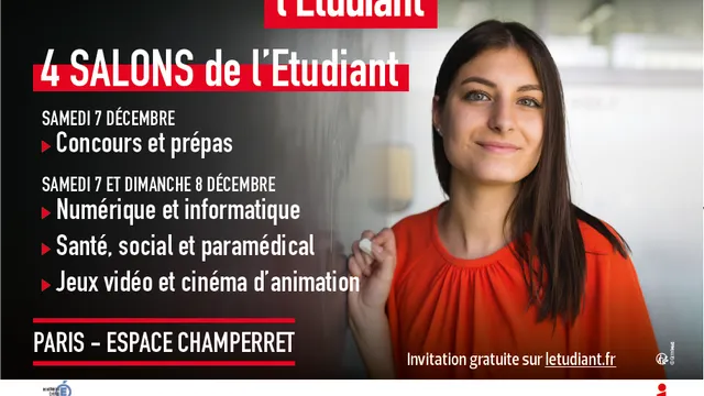 4 Salons de l'Etudiant
