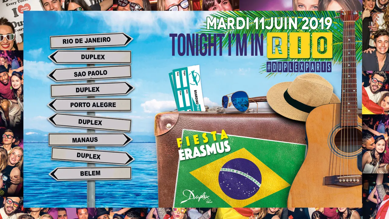 TONIGHT I'M IN RIO