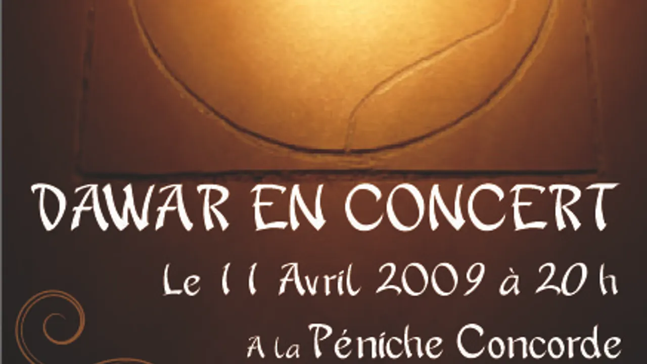 DAWAR en concert à la Péniche Concorde Atlantique