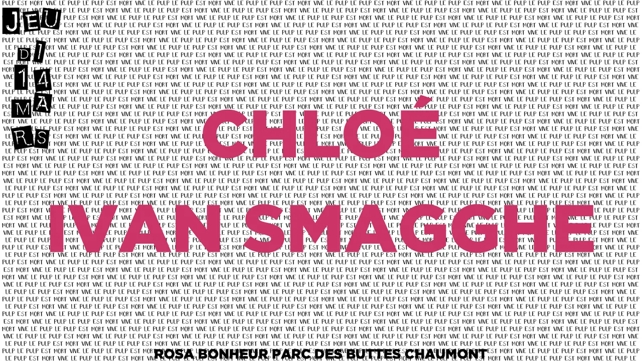 LES JEUDIS DU ROSA - LE PULP EST MORT, VIVE LE PULP