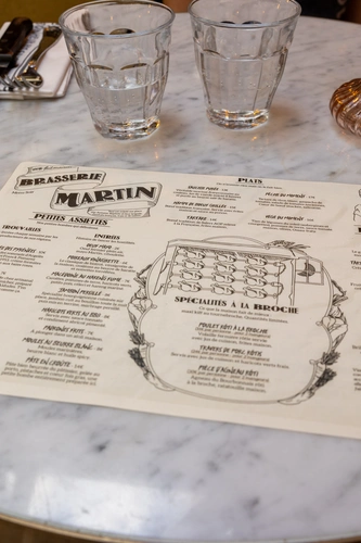 Brasserie Martin Restaurant Paris