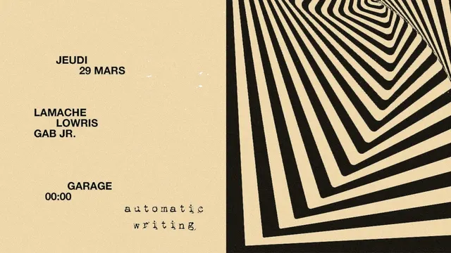 Garage x ATWT : Lamache, Lowris, Gab Jr.
