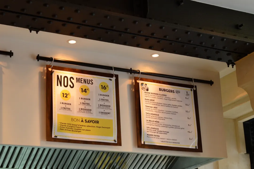 Mamie Burger Grands Boulevards Restaurant Paris