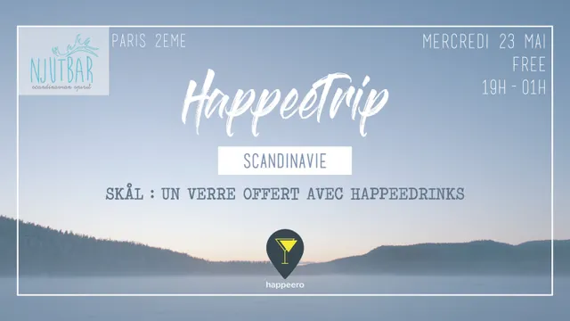 HappeeTrip #1 : Skål, l'apéro Scandinave