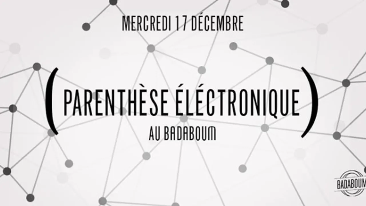 (Parenthèse électronique)
