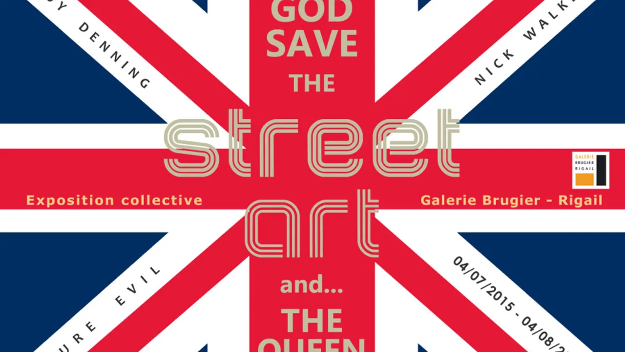 God save the street art and… the Queen