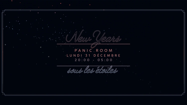 New Years sous les étoiles