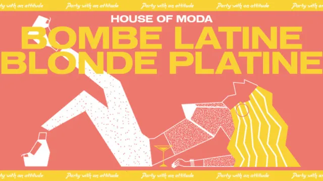 House Of Moda Bombe Latine / Blonde Platine