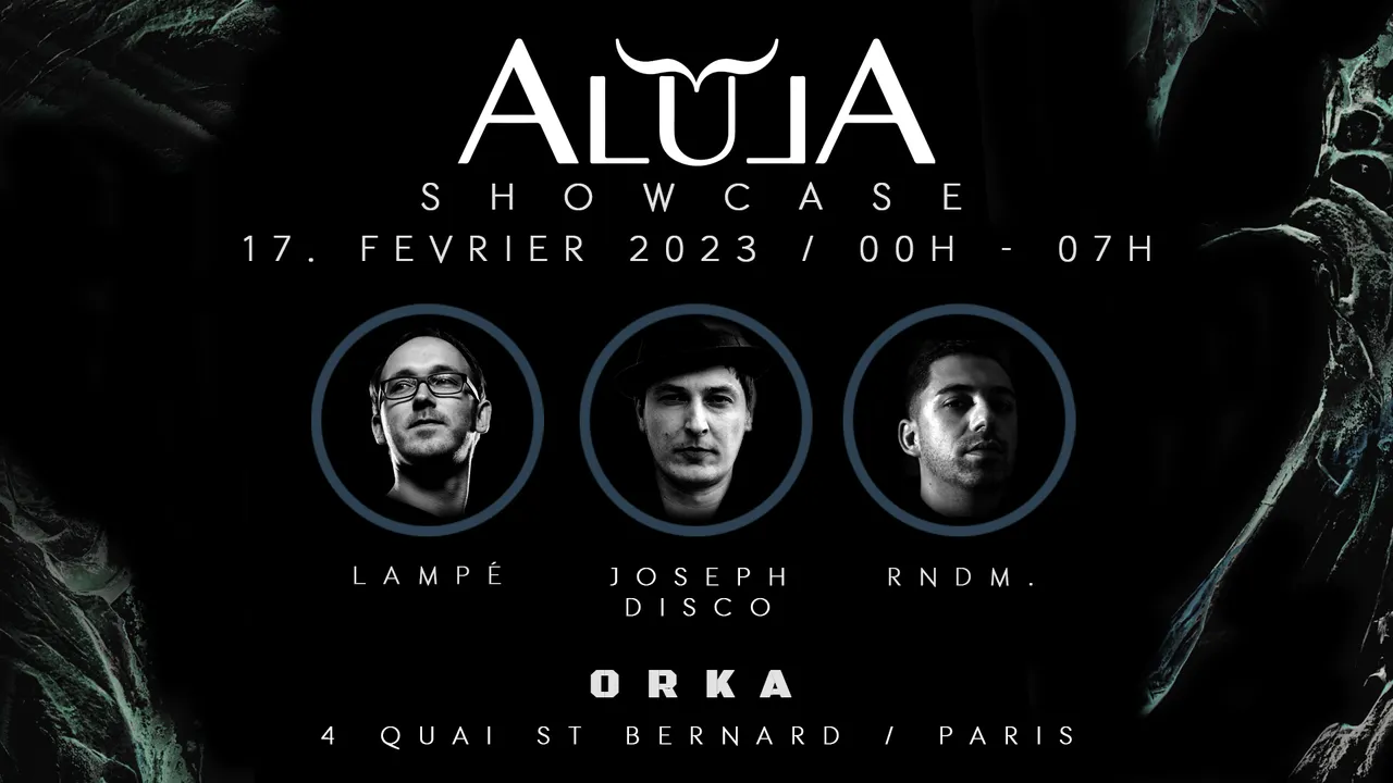 ORKA mit ALULA : LAMPE / JOSEPH DISCO / RNDM.