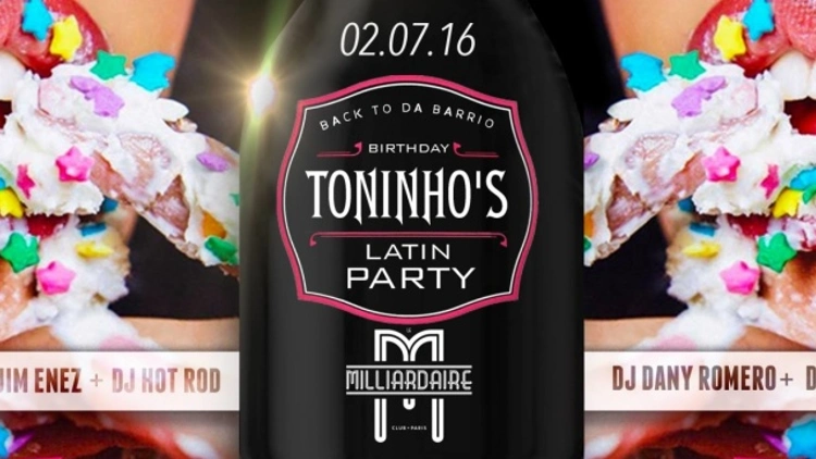 Back To Da Barrio Presents Toninho's Birthday Latin Party & Guests