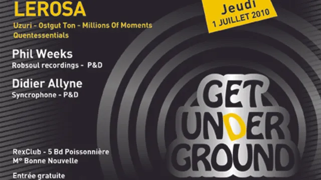 GET UNDERGROUND