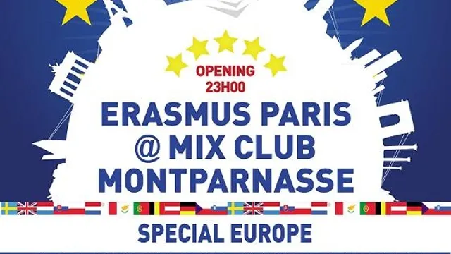 ERASMUS PARIS FETE L'EUROPE