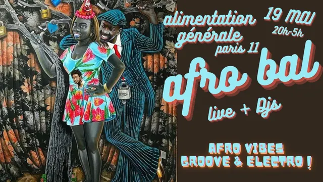 Afro Bal w/ Kacekode + DJ set soukouss, afrobeat, mandingue, najja & afro-électro !
