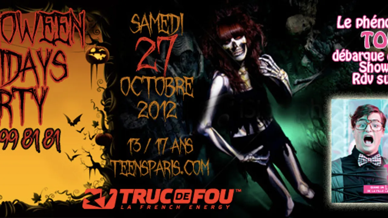 Teens Party Halloween Holidays