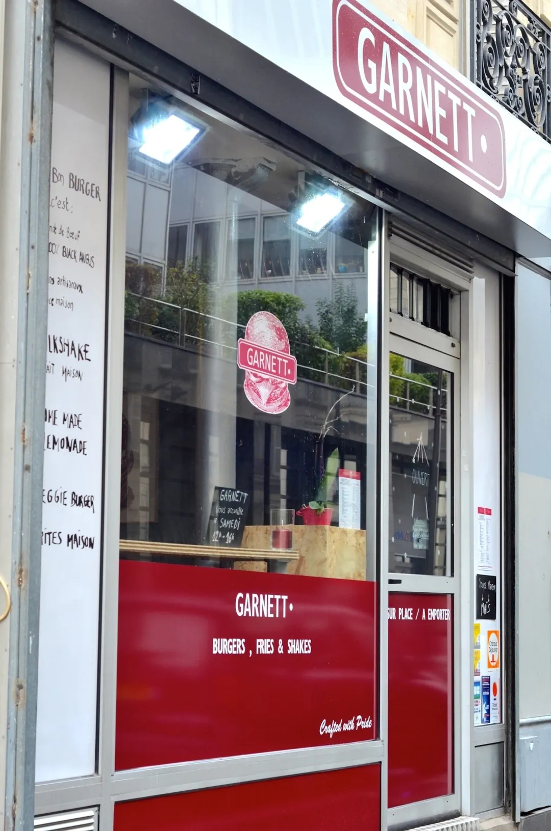 Garnett Burger Restaurant Paris