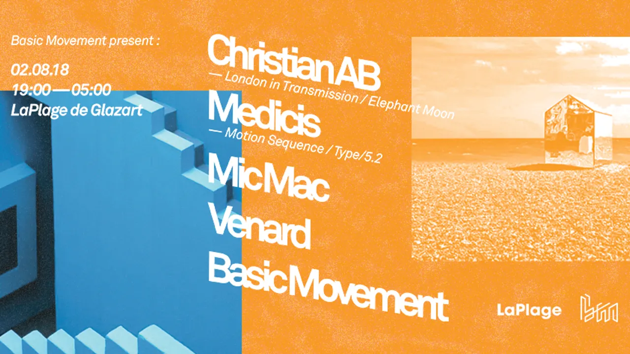 Basic à LaPlage : Christian AB, Medicis, Mic Mac & Venard