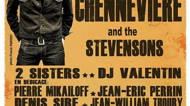 Les Paris de Valentin presente Alain Chennevière et les Stevensons dans Rockabédé
