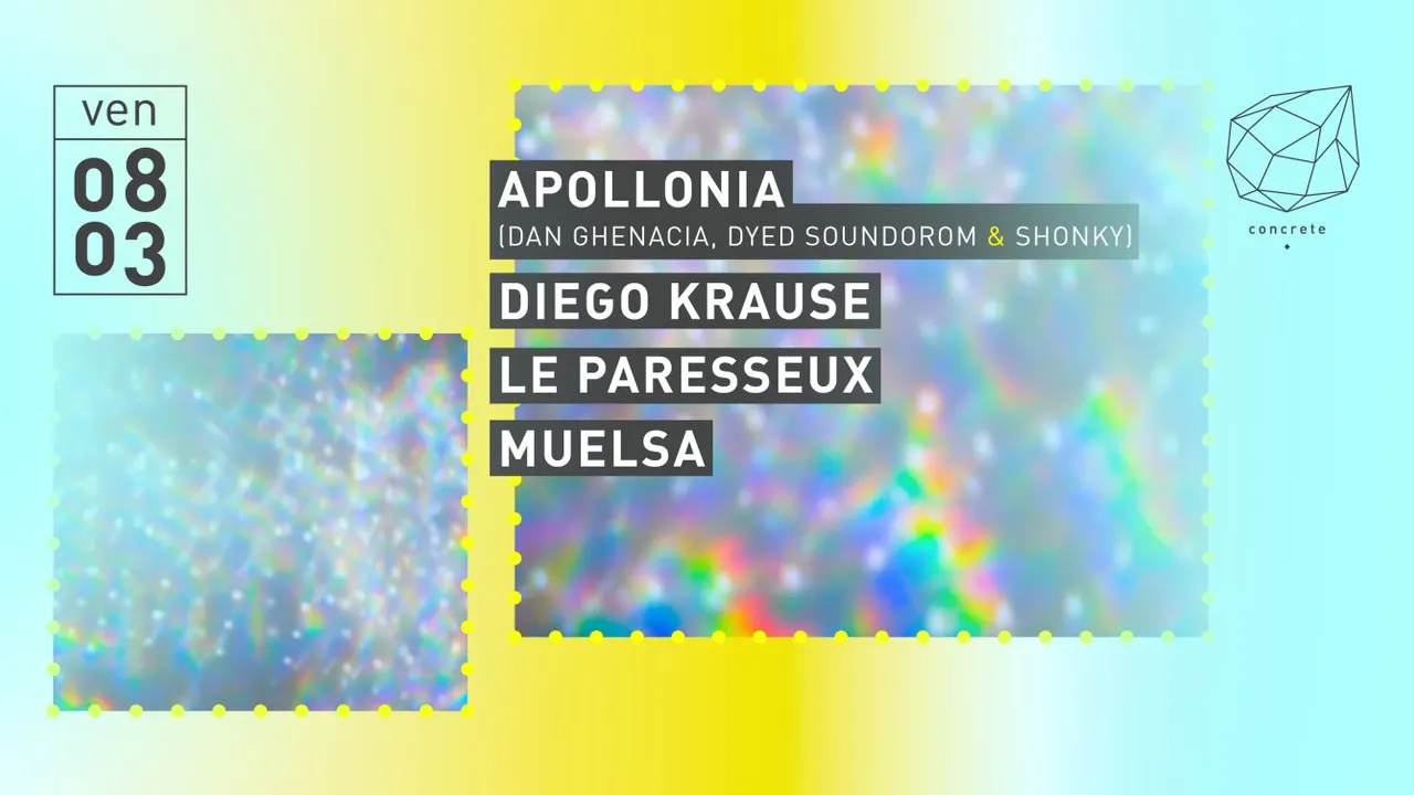 Concrete: Apollonia, Diego Krause, Le Paresseux, Muelsa