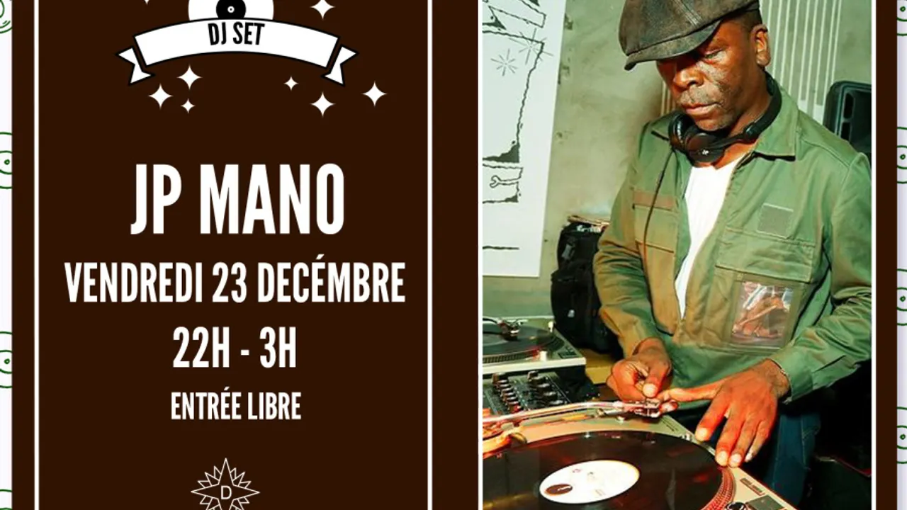JP Mano aux platines