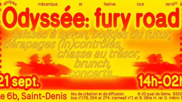 Odyssée : Fury Road au 6b ! 🏎️