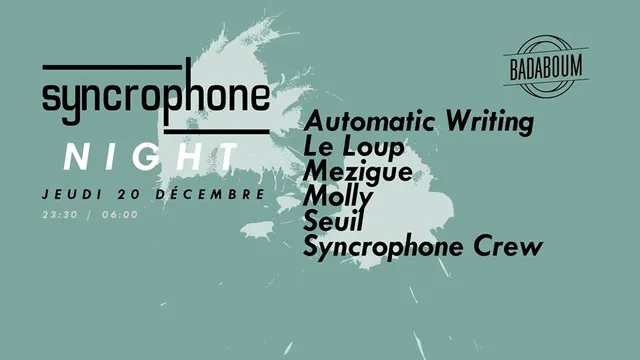 Trouble #2: Syncrophone Night