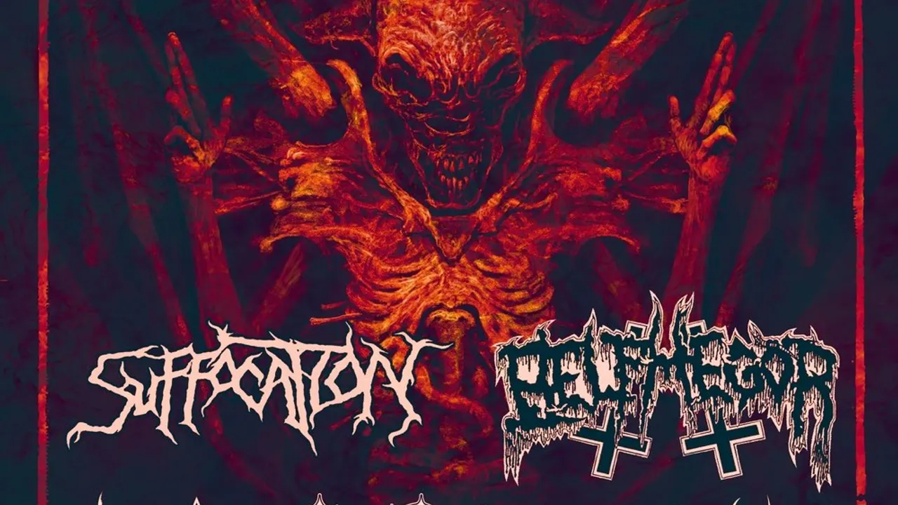 Suffocation + Belphegor + God death roned + Nordjevel + Darkrise