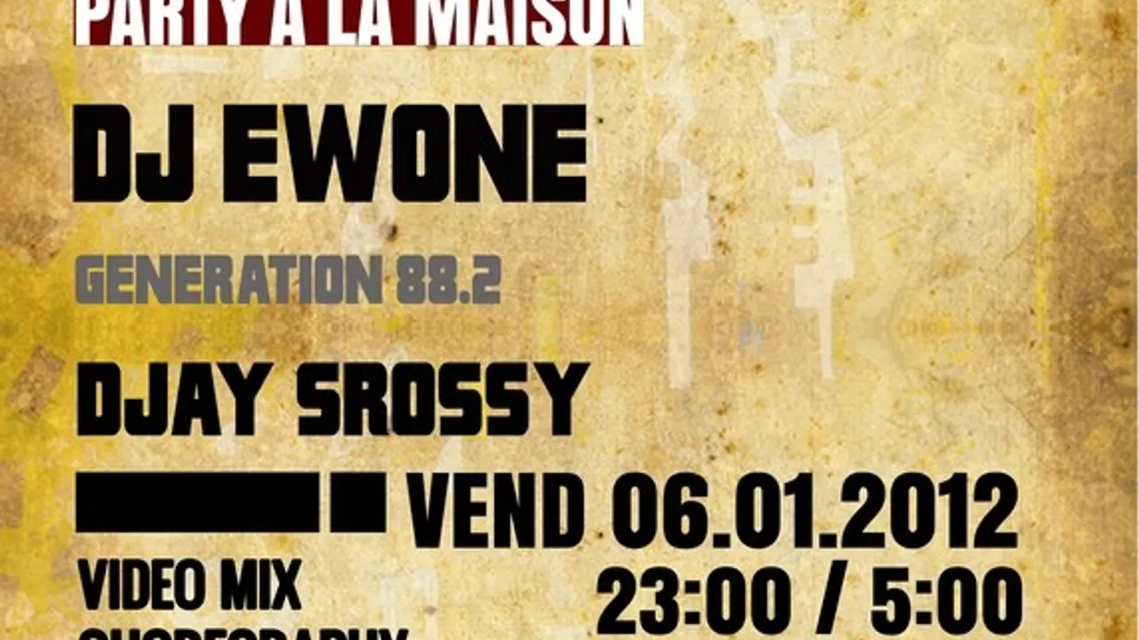 PARTY A LA MAISON