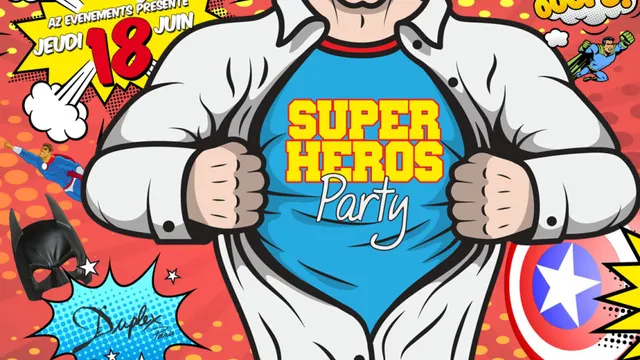 SUPER HEROS PARTY