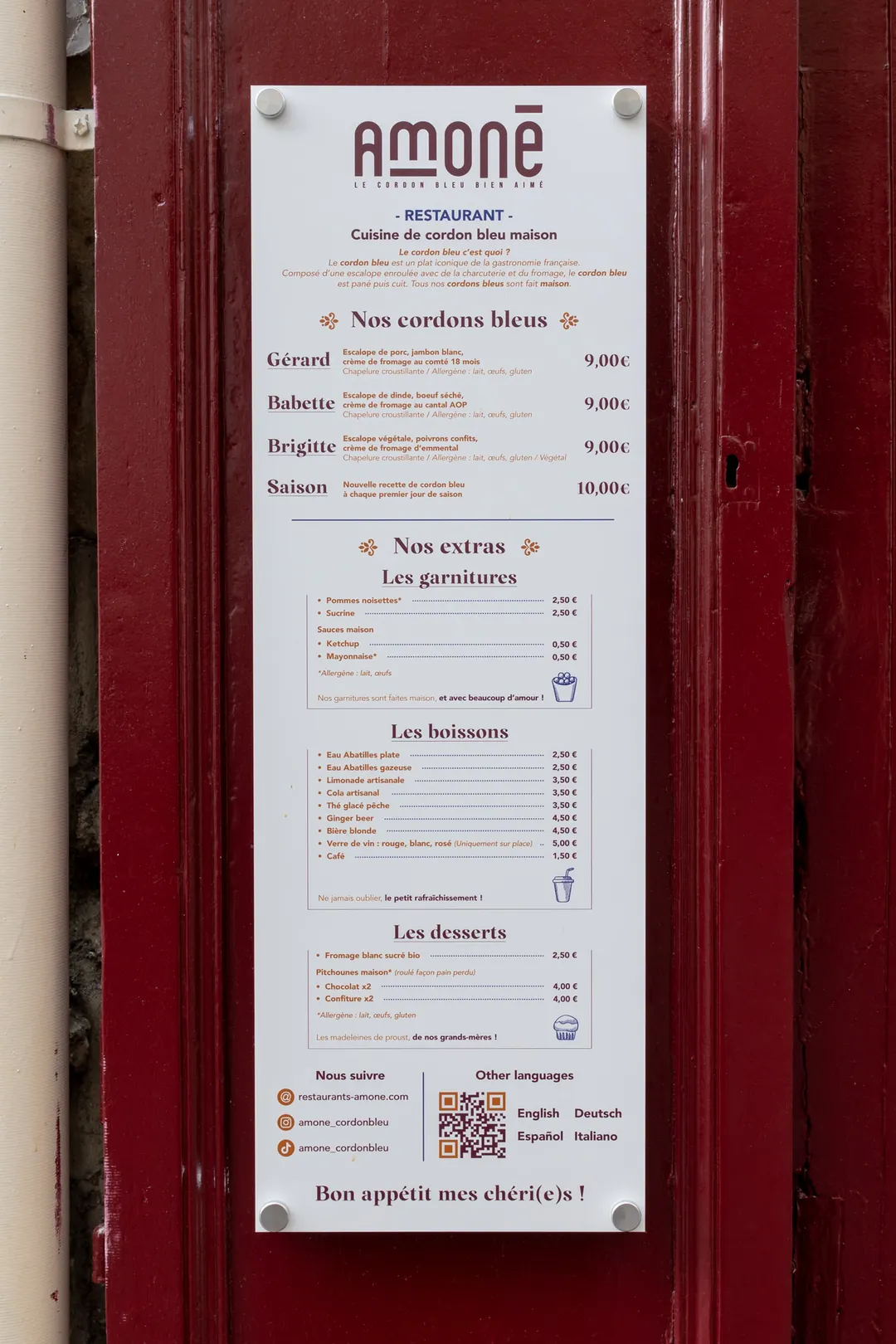 Amoné Restaurant Paris