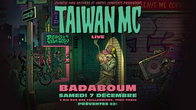 Taiwan MC @Paris (07.12.2019) - Badaboum