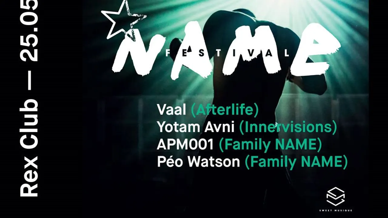 Name Festival: Vaal, Yotam Avni, APM001, Péo Watson