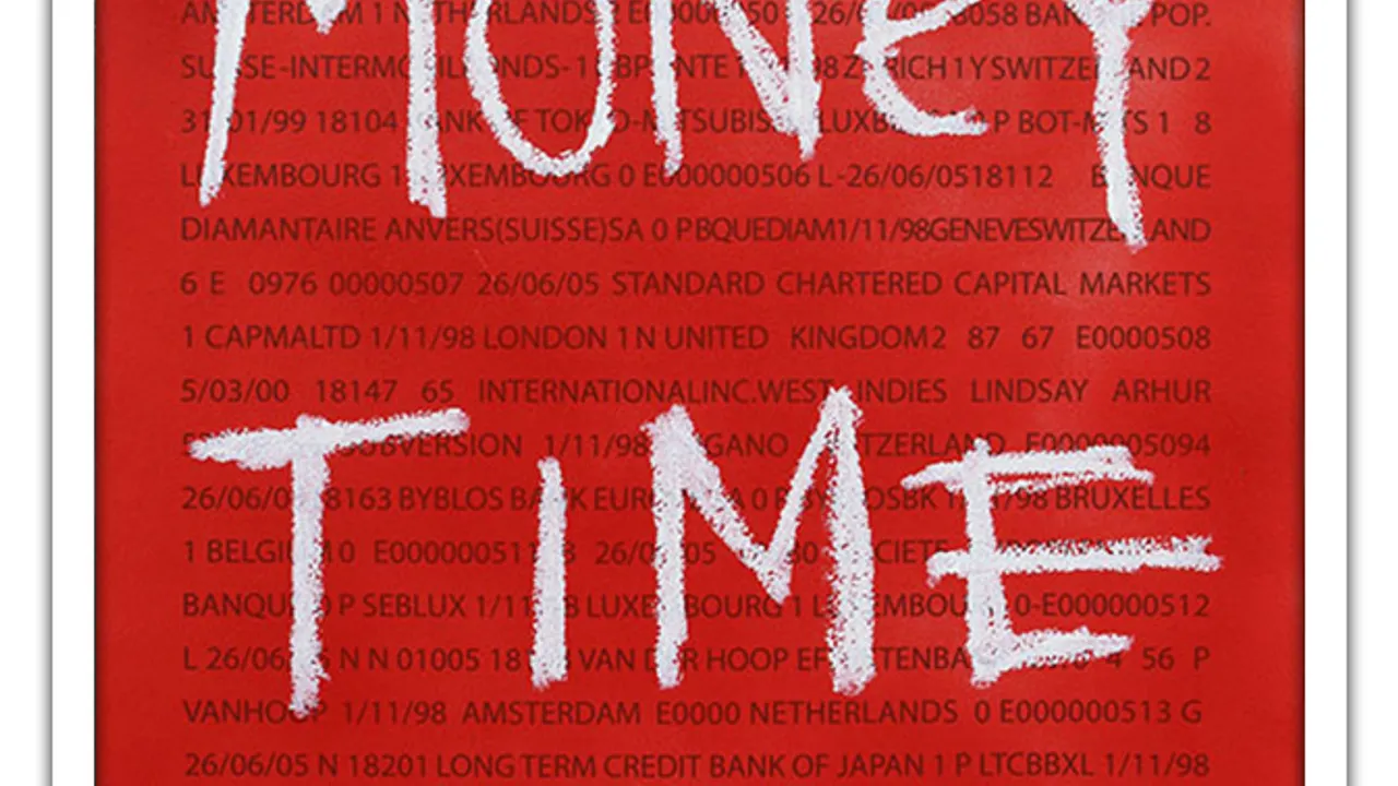 Denis Robert : Exposition Money Time